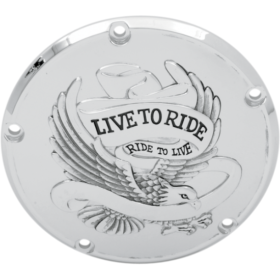 Live To Ride Kupplungsdeckel DERBY COVER LTR 5-H CHR