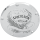 Live To Ride Derby Cover DERBY COVER LTR 5-H CHR
