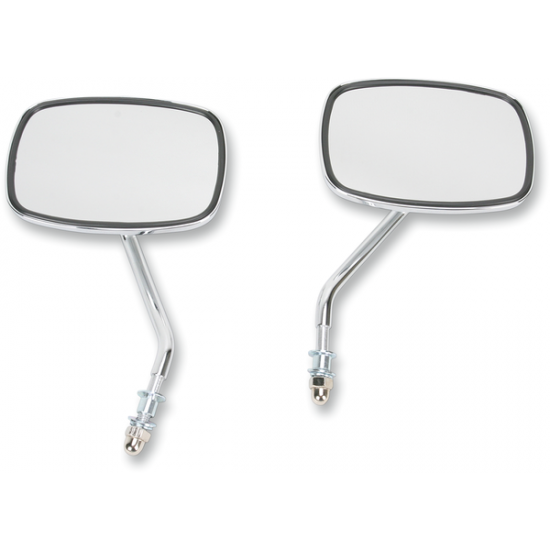 Druckguss-Custom-Spiegel MIRROR CHROME PAIR EC SHRTSTEM