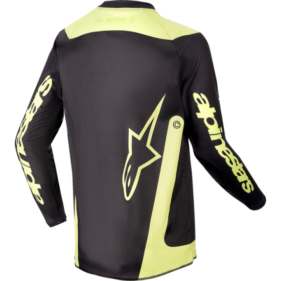 Youth Racer Lurv Jersey JERSEY YTH R-LURV BK/YL S