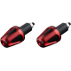 D-Axis Lenkerende BAR END WEIGHT RED/BLK