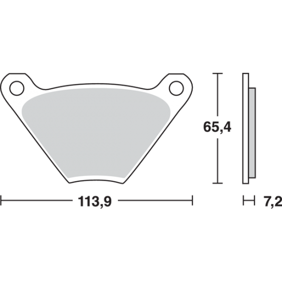 All Round Ceramic Brake Pads BRAKE PAD TRW MCB97 All Round Ceramic Brake Pads BRAKE PAD TRW MCB97