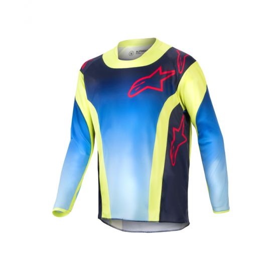 Youth Racer Hoen Jersey JERSEY YTH R-HOEN YLW/BLU S