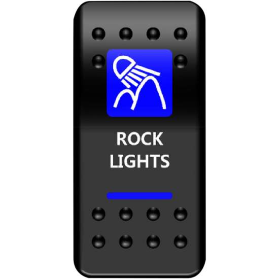 Kippschalter SWITCH ROCK LIGHTS-BLUE