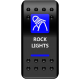 Rocker Switch SWITCH ROCK LIGHTS-BLUE