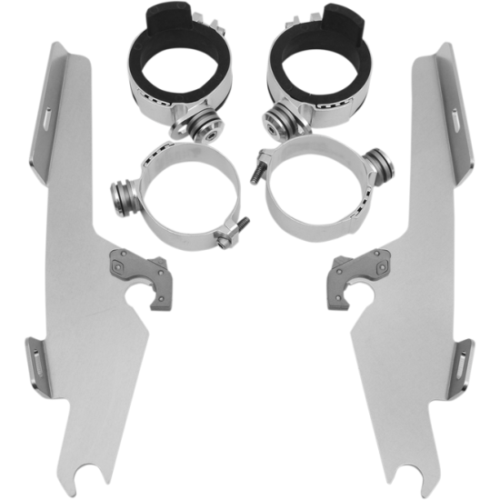 Kompletter Montagesatz mit Fats/Slim Windschild Trigger-Lock MNT KIT TL F/S XVS650