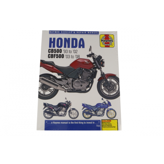 Service Handbuch HONDA CB500 93-08