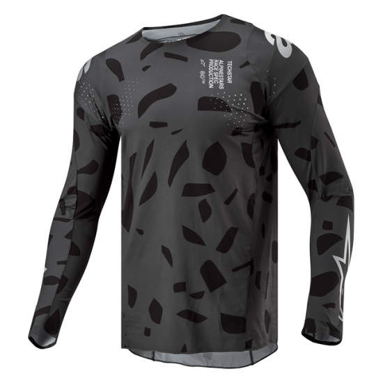 Techstar Graphite Jersey JERSEY T-STAR GRAPH CAMO 2X