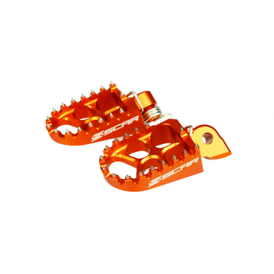 Evolution Racing Footpegs FOOTPEGS EVO SCAR OR