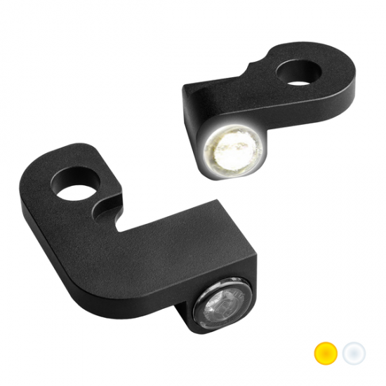 NANO Series Handlebar Turn Signals NANO XL 90-03 BLK PL