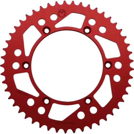 Aluminium-Kettenrad SPROCKET ALU MSE HUSQ 49T RED Aluminium-Kettenrad SPROCKET ALU MSE HUSQ 49T RED