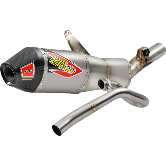 Ti-6 Pro, Ti-6 and T-6 Exhaust System EXHST T6SS-TI/CF CRF450'2