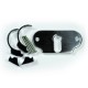 Motoscope Mini Handlebar Clip-On Bracket MSM HNDLB.CL BRCK 1" PO