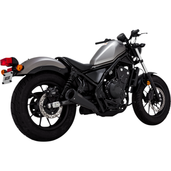 Upsweep Slip-On Muffler MUFFLER BLK HONDA REBEL 17-23 Upsweep Slip-On Muffler MUFFLER BLK HONDA REBEL 17-23