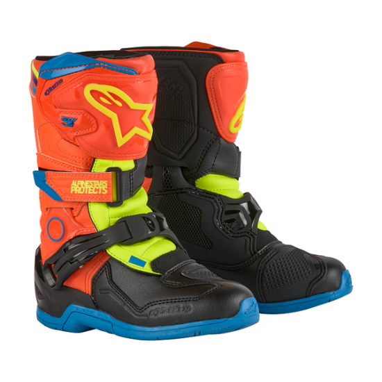 Kids Tech 3S Stiefel BOOT T3S KIDS OR/BL/Y 12