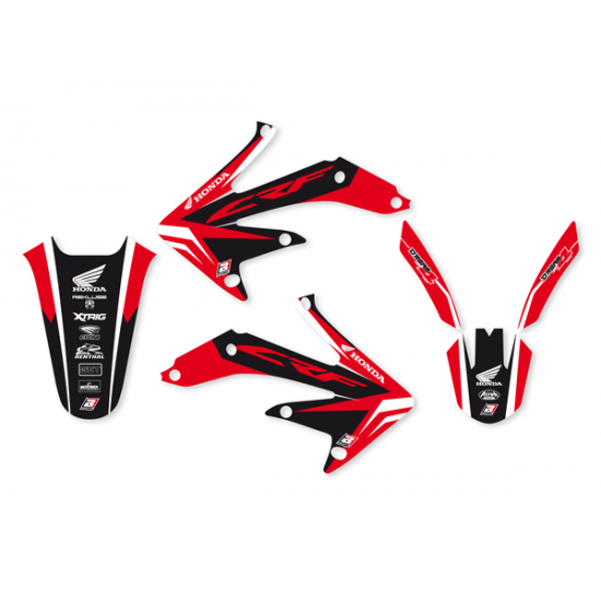 Graphics kit with seat cover GRPC KT W/S CRF450 05-08