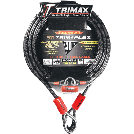 Trimaflex™-Flechtkabel für maximale Sicherheit LOCK-CABLE 30'
