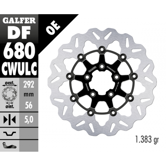 Wave® Bremsscheiben BRAKE DISC FLOAT WAVE BK CONT