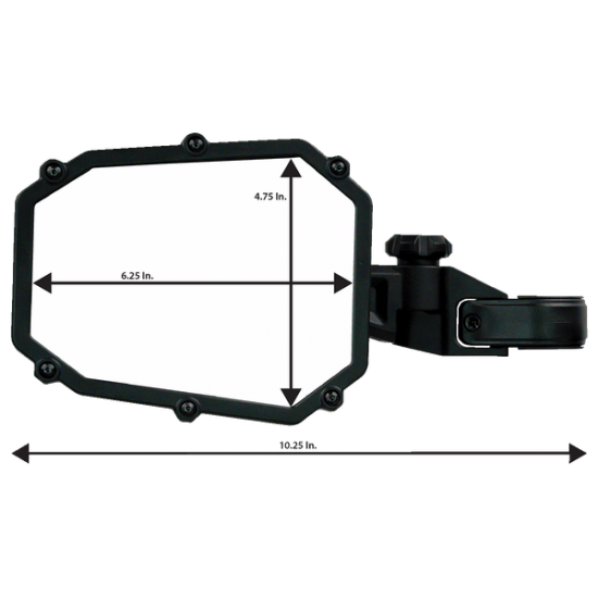 Seitenspiegel MIRROR SIDE BREAKAWAY MSE