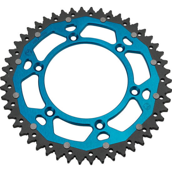 Doppel-Kettenrad SPROCKET DUAL MSE KTM 52T BLUE Doppel-Kettenrad SPROCKET DUAL MSE KTM 52T BLUE