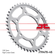 Sprocket SPROCKET REAR 45T 530 BLK