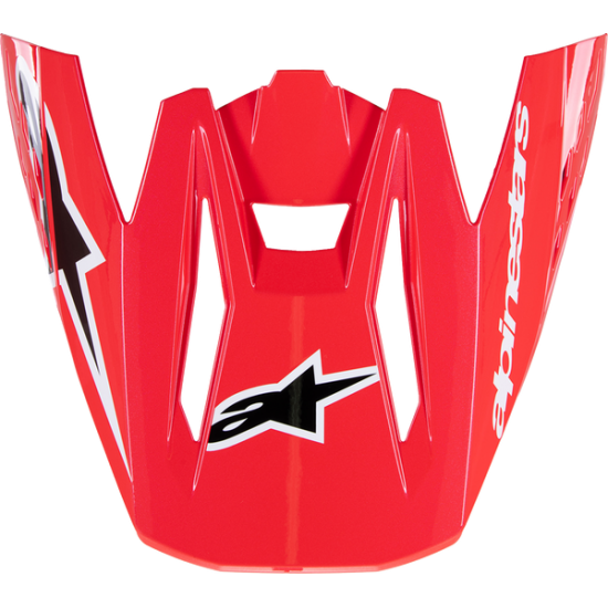 Schirm für Supertech M5/M8 Helm VISOR SM5 CORP RED