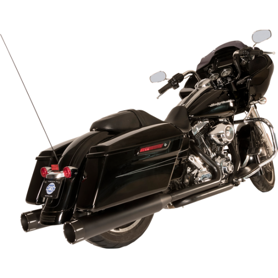 El Dorado Doppelauspuffanlage EXHAUST BLK/B TRCR 09-16