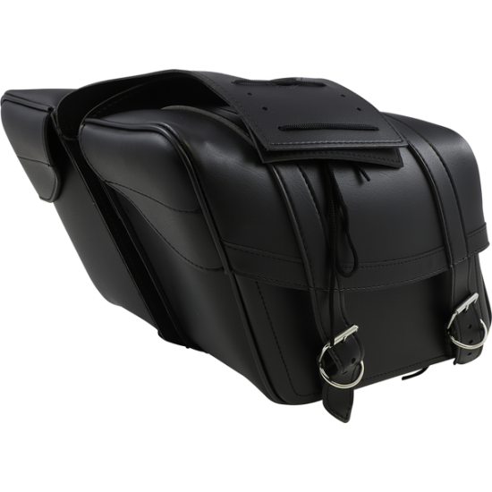 Schräg geschnittene Highwayman-Satteltaschen SADDLEBAG SLANT MED