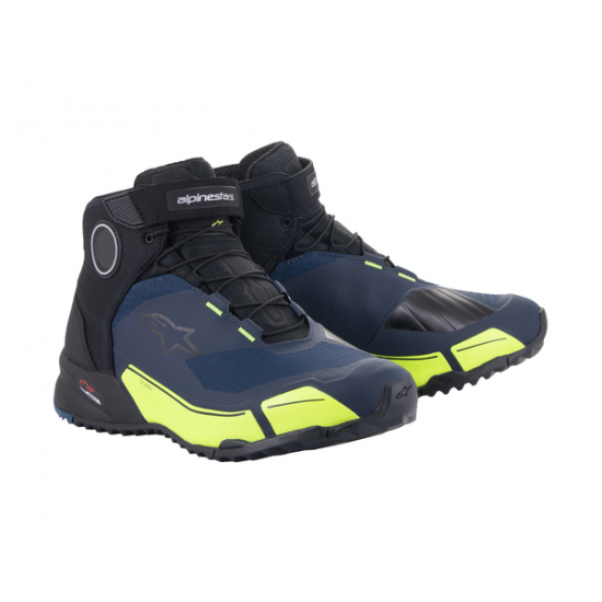 CR-X Drystar® Motorradschuhe SHOE CR-X DS BK/BL/YL 8.5