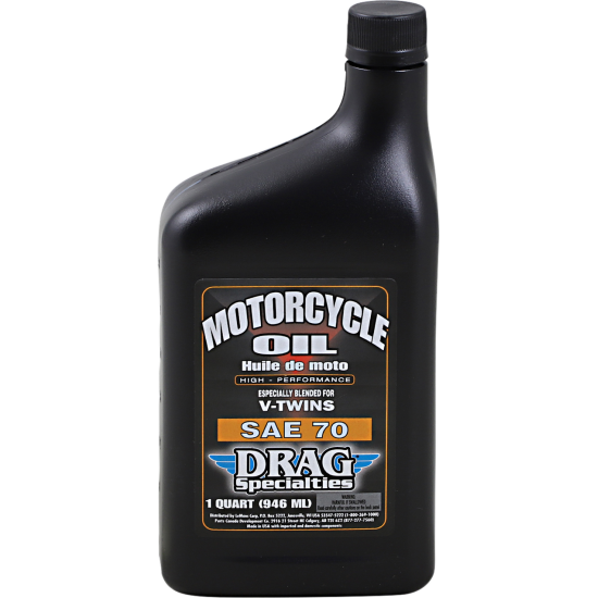 Mineralisches Hochleistungs-Motorradöl 70 OIL-DRAG SAE 70 QT CS/12