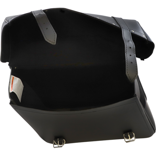 Highwayman Rivet Slant-Style Saddlebags SADDLEBAG SLANT RVT JMBO