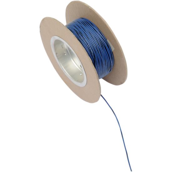 OEM farbige Drahtspule WIRE 18G 100' BLUE/BLACK