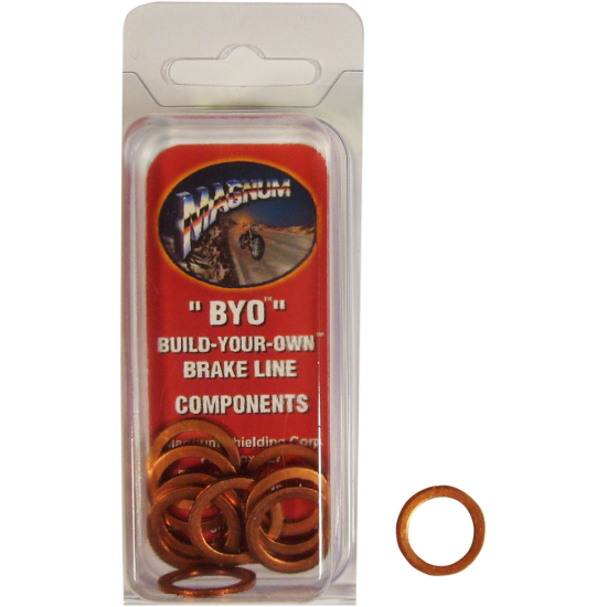 BYO® Build-Your-Own Dichtscheiben WASHER COPPER 12MM 10PK