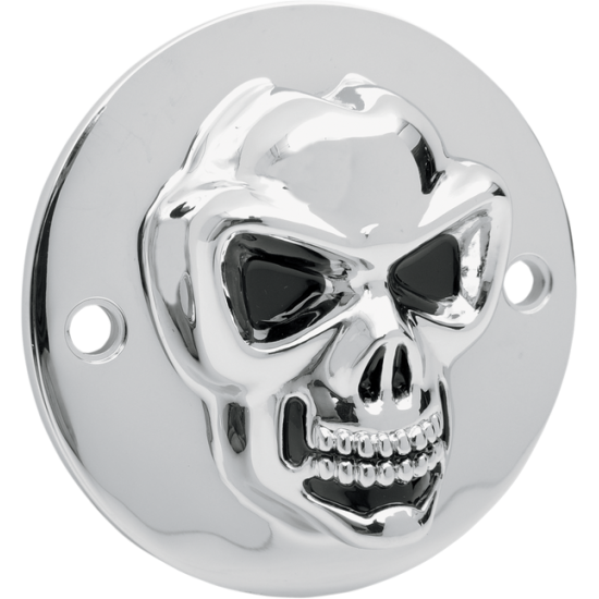 Zündungsdeckel mit 3D-Totenkopf SKULL POINT CVR 70-22 BT