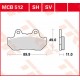 All Round Ceramic Brake Pads BRAKE PAD TRW MCB512