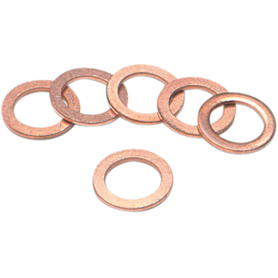 Crush Washers WASHERS COPPER 3/8" / M10 6PK