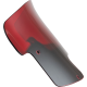 Kolor Flare™ Windshield WINDSHIELD FLARE INDIAN 8" RED Kolor Flare™ Windshield WINDSHIELD FLARE INDIAN 8" RED