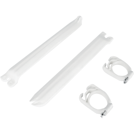 Kawasaki Fork Tube Protectors FORK SLDR PROT KX 91-3WHT