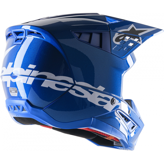 Supertech M5 Corp Helmet HELMET SM5 CORP BLUE M