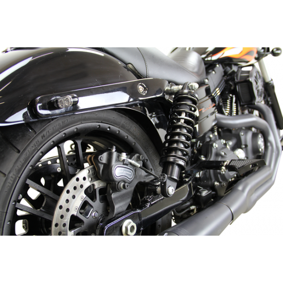 Legend REVO-A Coil Suspension For Dyna Models SHOCKS REVO-A BLK FXD 14"