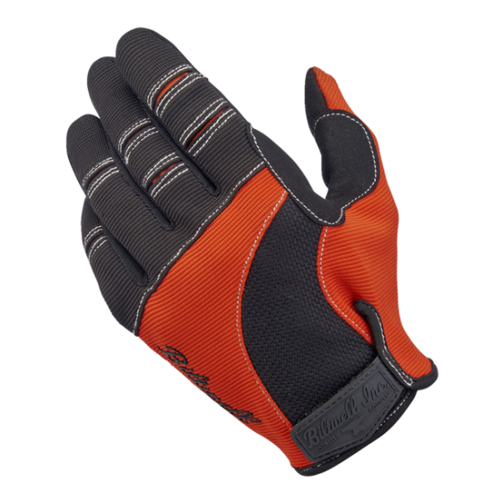 Moto Handschuhe GLOVES MOTO ORG/BLK XXL