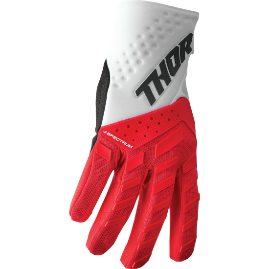 Spectrum Gloves GLOVE SPECTRUM RED/WH XS