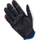 Moto Gloves GLOVES MOTO RD/WH/BL MD