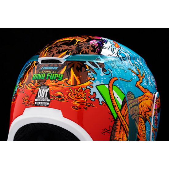 Airform™ Dino Fury Helmet HLMT AFRM DINO FURY BL LG