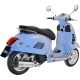 Nero Endschalldämpfer EXHAUST VESPA GTS 150 Nero Endschalldämpfer EXHAUST VESPA GTS 150