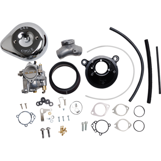 Super E Carburetor with Stealth Air Cleaner Kit CARB E A/C KT CH BT 84-99