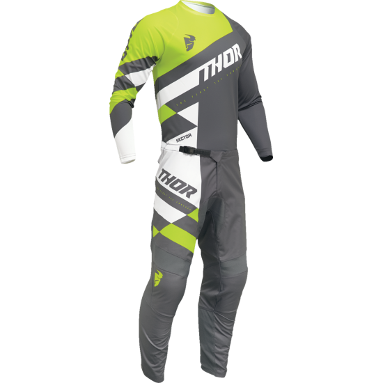 Sector Checker Jersey für Jugendliche JERSEY YTH SECTOR CHKR G/A MD