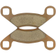 ATV/UTV Sintermetall-Bremsbeläge BRAKE PAD SINTRD DP992