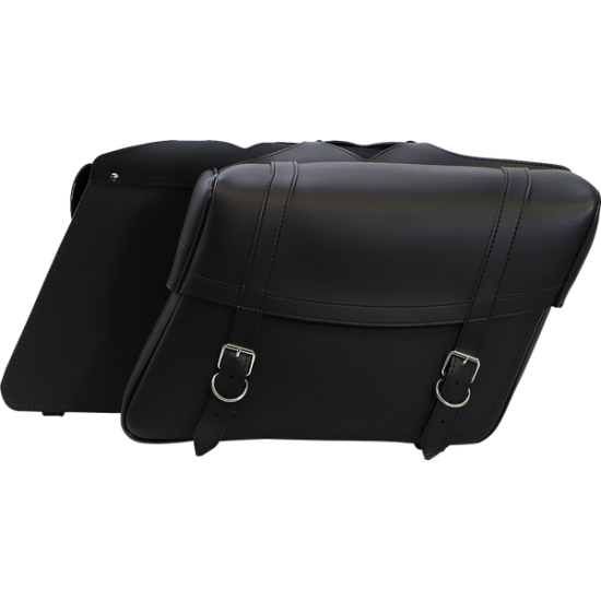 Schräg geschnittene Highwayman-Satteltaschen SADDLEBAG SLANT JMBO