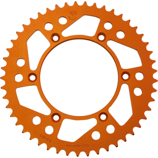 Aluminium-Kettenrad SPROCKET ALU MSE KTM 49T ORNG Aluminium-Kettenrad SPROCKET ALU MSE KTM 49T ORNG